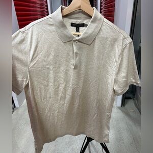Banana Republic Men's Polo in Cream